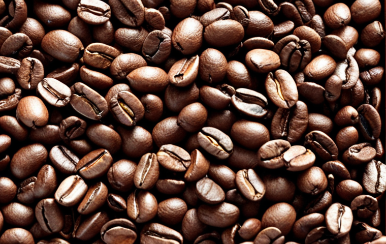 A close-up of finely ground, high-quality Arabica coffee beans, showcasing their rich texture and aroma.